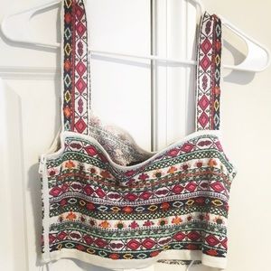 NWT Zara Bralet Crop Top